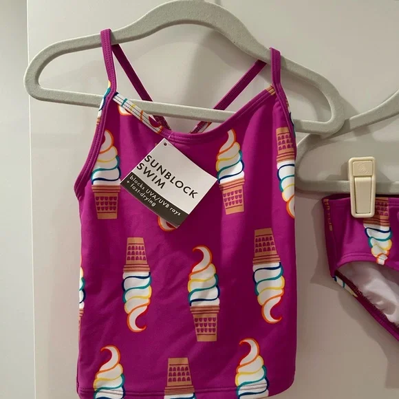 NWT Hanna Andersson Swimsuit - Size 3 - Picture 5 of 10